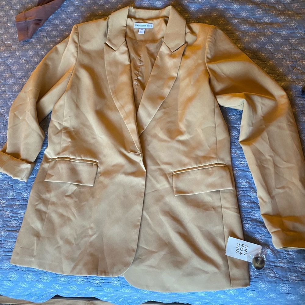Tan Blazer NWT XS